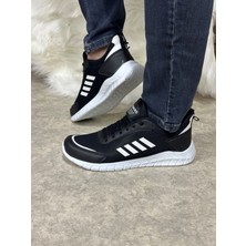 Nstil Günlük Erkek Sneaker Fileli Bağcıklı Rahat Esnek Dikiş Detaylı Yürüyüş Spor Ayakkabı 1453