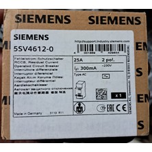 Sıemens 1X25 Kaçak Akım 300MA
