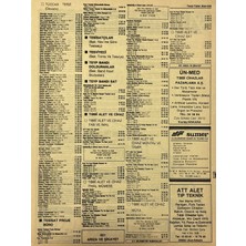 Hasyılmaz Ankara 1986 Meslek Reklam Ilanı Efemera S433