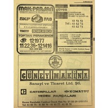 Hasyılmaz Ankara 1986 Meslek Reklam Ilanı Efemera S207