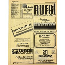 Hasyılmaz Ankara 1986 Meslek Reklam Ilanı Efemera S275