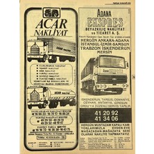 Hasyılmaz Ankara 1986 Meslek Reklam Ilanı Efemera S309