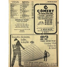 Hasyılmaz Ankara 1986 Meslek Reklam Ilanı Efemera S189