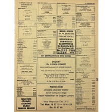 Hasyılmaz Ankara 1986 Meslek Reklam Ilanı Efemera S451