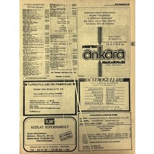 Hasyılmaz Ankara 1986 Meslek Reklam Ilanı Efemera S165