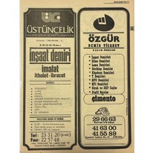 Hasyılmaz Ankara 1986 Meslek Reklam Ilanı Efemera S111