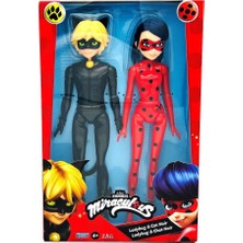 Dolunay Oyuncak MRA67000 Miraculous 26 cm Ladybug ve Cat Noir - 50275