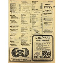 Hasyılmaz Ankara 1986 Meslek Reklam Ilanı Efemera S67
