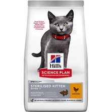 Hill's Sterilised Kitten Tavuklu Kısırlaştırılmış Yavru Kedi Maması 1.5 kg