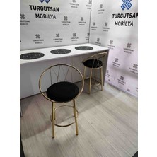 TURGUTSAN MOBİLYA Bar Sandalyesi Bar Taburesi 65 cm