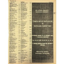 Hasyılmaz Ankara 1986 Meslek Reklam Ilanı Efemera S117