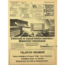 Hasyılmaz Ankara 1986 Meslek Reklam Ilanı Efemera S421