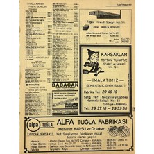 Hasyılmaz Ankara 1986 Meslek Reklam Ilanı Efemera S463