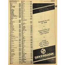 Hasyılmaz Ankara 1986 Meslek Reklam Ilanı Efemera S53