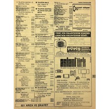 Hasyılmaz Ankara 1986 Meslek Reklam Ilanı Efemera S425