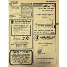 Hasyılmaz Ankara 1986 Meslek Reklam Ilanı Efemera S193