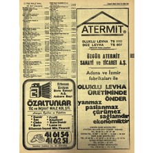 Hasyılmaz Ankara 1986 Meslek Reklam Ilanı Efemera S195