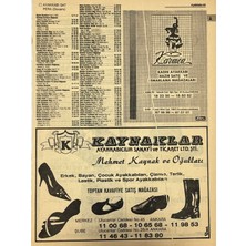 Hasyılmaz Ankara 1986 Meslek Reklam Ilanı Efemera S45
