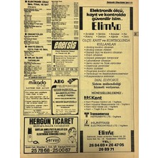 Hasyılmaz Ankara 1986 Meslek Reklam Ilanı Efemera S151