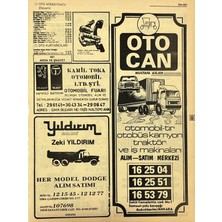 Hasyılmaz Ankara 1986 Meslek Reklam Ilanı Efemera S353