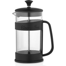 Mediterian Paslanmaz Çelik Barista 400 ml French Press Siyah 350 - 599 ml Siyah