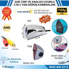 Navistar Yan Araç Kamerası Ahd 720P ve Analog Pal Mini (Silver Gri) Öz