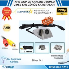 Navistar Yan Araç Kamerası Ahd 720P ve Analog Pal Mini (Silver Gri) Öz