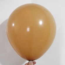 Parti Furyası Karamel 10 Lu Retro Balon Set+Karamel Retro Balon Doğum Günü Parti Süsleme