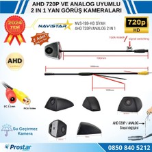 Navistar Yan Araç Kamerası Ahd 720P ve Analog Pal Mini (Siyah) Özel Ta