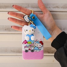 Piraye Gift Hello Kitty Tasarımlı Kartlık Anahtarlık 1 Adet