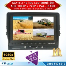 Navistar 10 Inç Dörde Bölünebilir Kayıtlı 256 GB Destekli Monitör