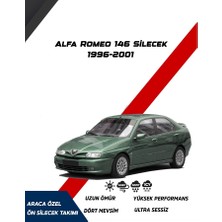 Martigues Alfa Romeo 146 Muz Silecek Seti  1996-2001 Uyumlu Model Aralığı Sürücü Taraf 550MM Yolcu Taraf 480MM