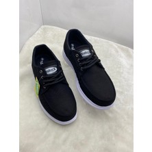 Çiğdem Kundura Çiğdem  Erkek Keten Günlük Ayakkabı - Siyah - 40