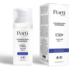 Porti Skin Care Leke Karşıtı ve Cilt Tonu Eşitleyici Güneş Koruyucu SPF50 50 ml