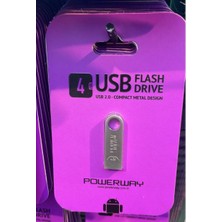 Ayt Powerway 4 GB Metal USB Flash Bellek