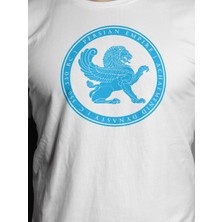 Tp Shop Unisex Tişört, Tarih Ve Antik Sevenler Için, Achaemenid Seri : “Griffon“ (Griffin, The Lion With Wings)