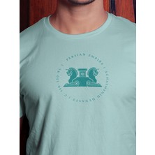 Tp Shop Unisex Tişört, Tarih Ve Antik Sevenler Için, Achaemenid Seri : “Hüma Kuşu Heykel” (Homa Sculpture)