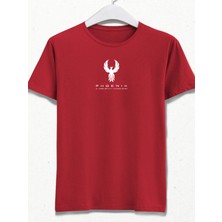 Tp Shop Unisex Tişört, Tarih Ve Antik Sevenler Için, Achaemenid Seri : “Feniks Kuşu” (Phoenix Bird - Simorgh)