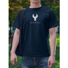 Tp Shop Unisex Tişört, Tarih Ve Antik Sevenler Için, Achaemenid Seri : “Feniks Kuşu” (Phoenix Bird - Simorgh)