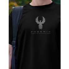 Tp Shop Unisex Tişört, Tarih Ve Antik Sevenler Için, Achaemenid Seri : “Feniks Kuşu” (Phoenix Bird - Simorgh)