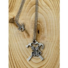 Paytak Moda Pink Floyd Rock Metal Grup Zincir Kolye PYTKZNKLY195