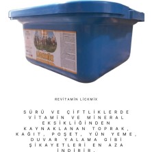 Reva Revitamin Lickmix Iz Mineral Artırıcı Hayvan Premiks Yalama Jeli 4 - 10 - 18 - 25 Kg