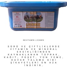 Reva Revitamin Lickmix Iz Mineral Artırıcı Hayvan Premiks Yalama Jeli 4 - 10 - 18 - 25 kg