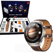 Byrist Watch 4 Pro Suit 7 Kordonlu Apple ve Android Uyumlu Akıllı Saat