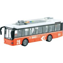 Open Cart Akdenizpos  UG01 WY911A-B Sesli ve Işıklı Elektrikli Otobüs Troleybüs 1:16 -Vardem (Yeni)