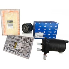 Mais Nissan Micra 1.5 Dci Dizel Filtre Bakım Seti (2004-2010) Arası