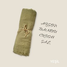 Ayşen Scarf Bambu Kraş Şalyeşil