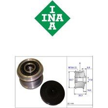 Ina Alternatör Kasnağı Astra J Corsa D Insignia A Meriva B Aveo T300 1,2 1,4 1,6 1,8  1,6-2,0cdti 535020310