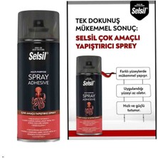 Selsil Çok Amaçlı Sprey Yapıştırıcı 400ML