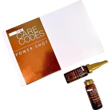 The Care Codes Yoğun Parlaklık ve Bakım Için Power Shot Saç Bakım Kürü 12 x 15 ml
